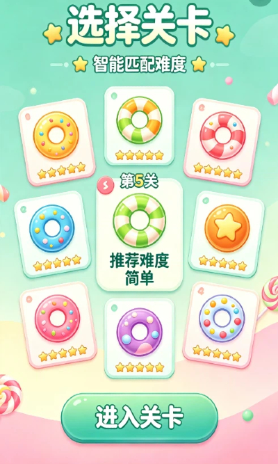 AI 动态关卡选择